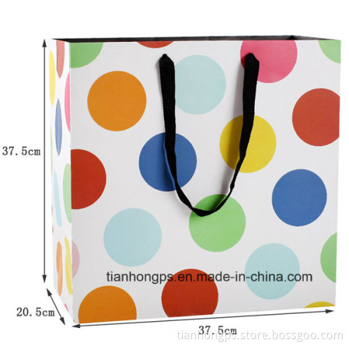 Custom Printed Paper Gift Bags (OEM-PB013)